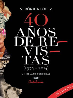 cover image of 40 años de revistas (1974-2014)